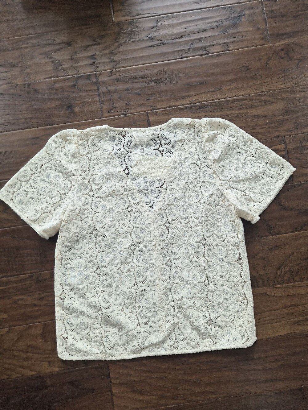 *NWT* [Sezane] Emma Blouse In Ecru, Size 38/6 - Picture 3 of 10